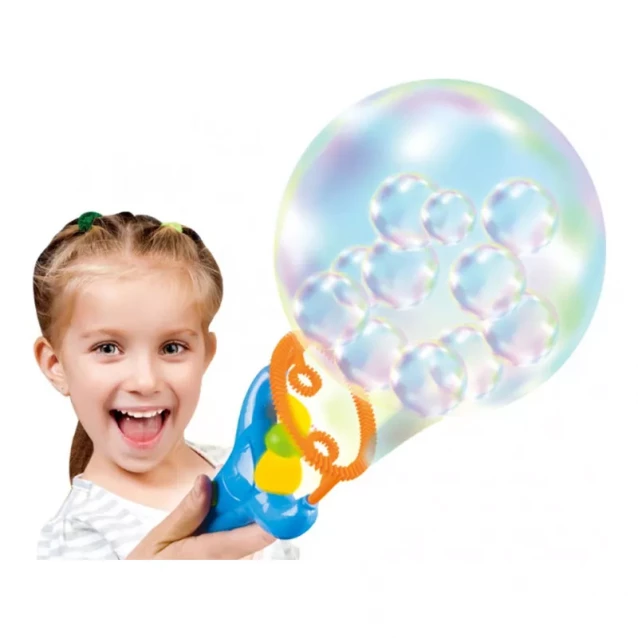 Мильні бульбашки "Бульбашки в бульбашці", 100 мл, синій - 7