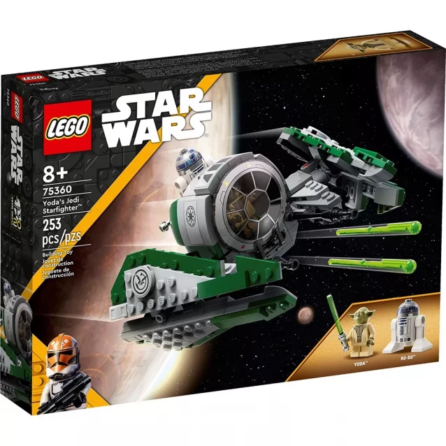 Конструктор LEGO Star Wars Звездный истребитель джедая Йоды (75360) - 1