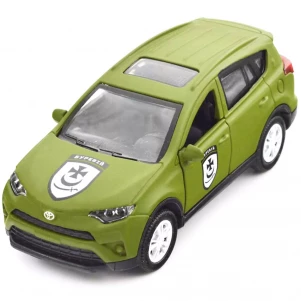 Автомодель TechnoDrive Шевроны Героев Toyota RAV4 Ураган (KM6198) детская игрушка