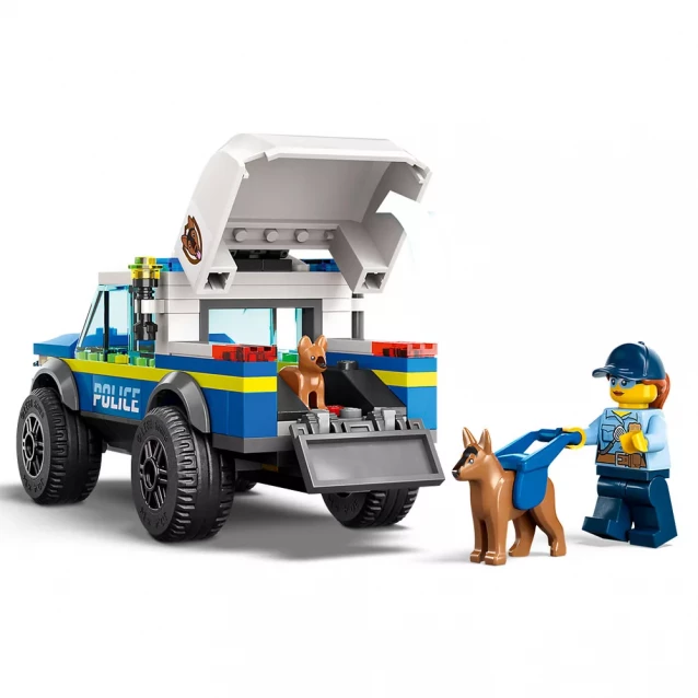 Конструктор LEGO City Мобильная площадка для дрессировки полицейских собак (60369) - 5