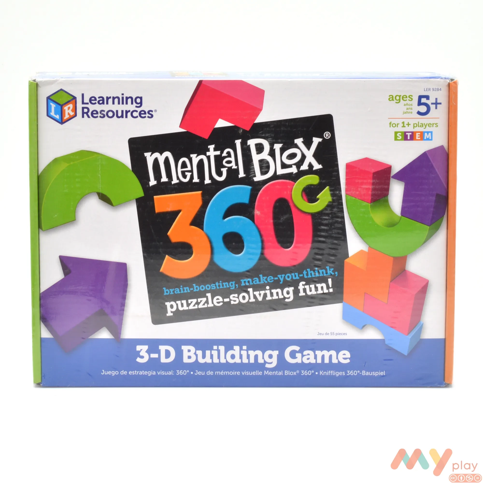 Розвиваюча гра Learning Resources Ментал Блокс 360 (LER9284) - ФОТО в 360° - 1
