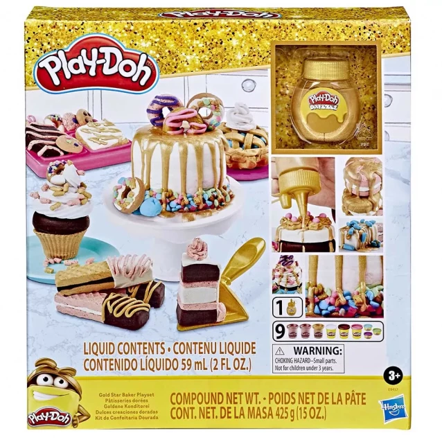 Пластилін Play Doh Золотий пекар (E9437) - 1