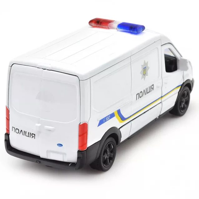 Автомодель TechnoDrive Ford Transit VAN Поліція (250343U) - 4