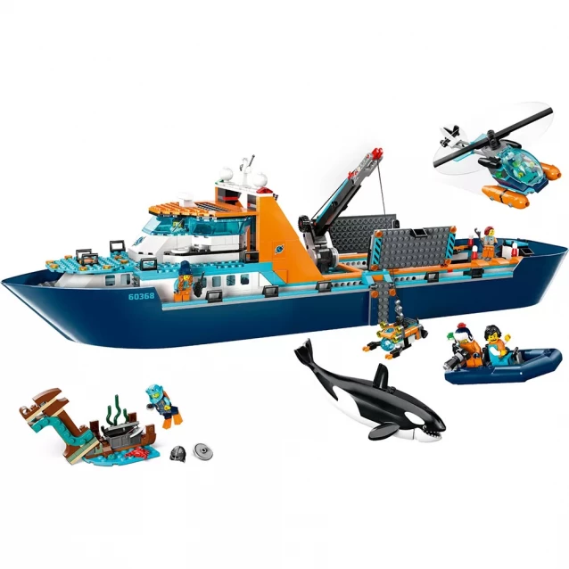 Конструктор LEGO City Арктический исследовательский корабль (60368) - 4