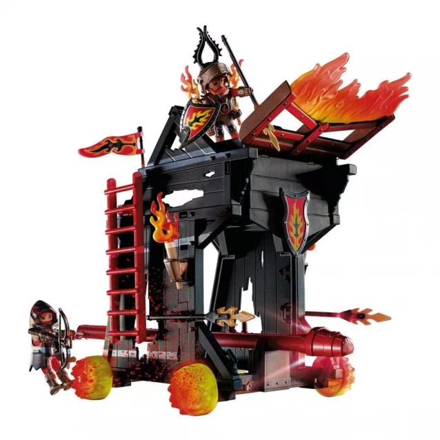Ігровий набір Playmobil Вогняний таран Burnham Raiders (70393) - 2