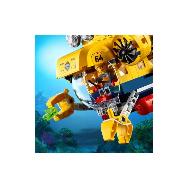 Конструктор LEGO City Океан: разведывательный подводная лодка (60264) - 2