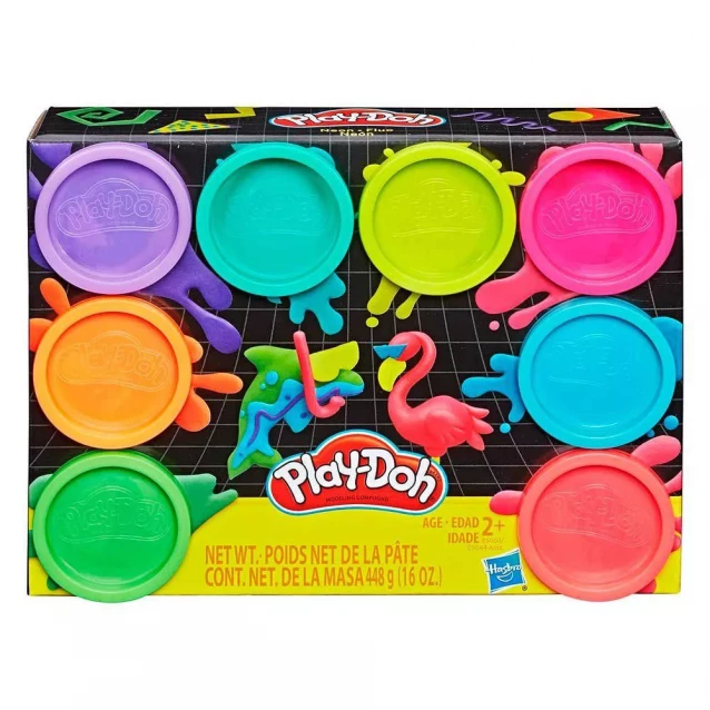 Набір пластиліну Play-Doh 8 шт в асортименті (E5044) - 2