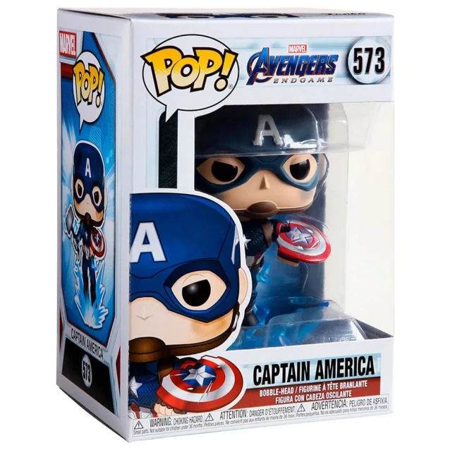Фігурка Funko Pop! Marvel Капітан Америка (45137) - 6