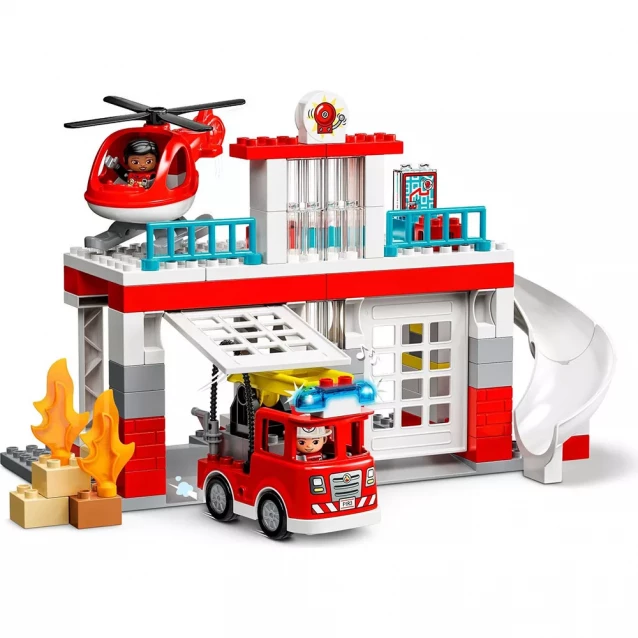 Конструктор LEGO Duplo Пожежна станція та вертоліт (10970) - 4