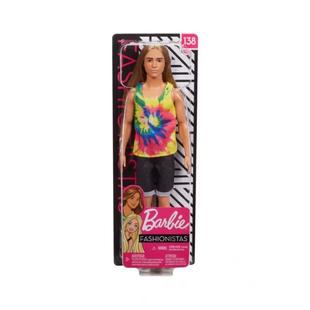 Кукла Barbie Модник Кен с длинными волосами (GHW66) - 4