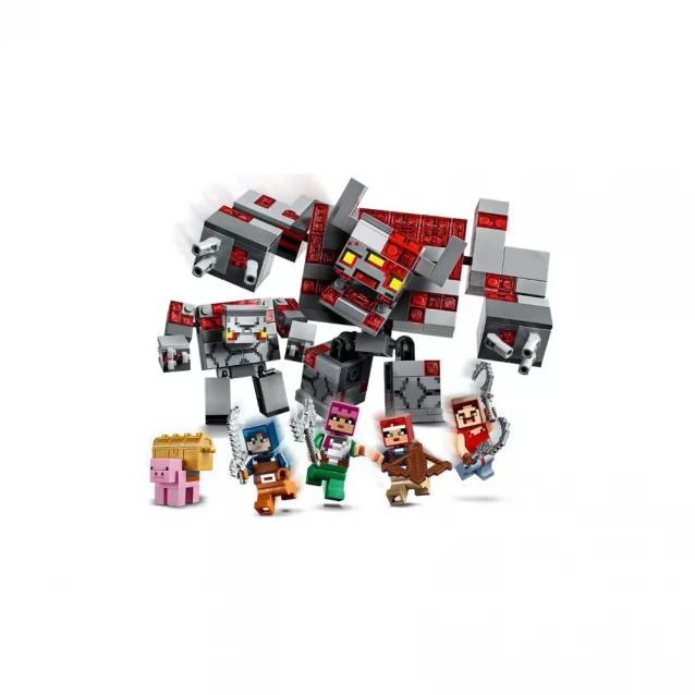 Конструктор LEGO Minecraft Бій за червонокамінь (21163) - 3
