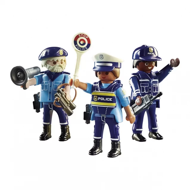 Игровой набор Playmobil Набор фигурок полиции (70669) - 1