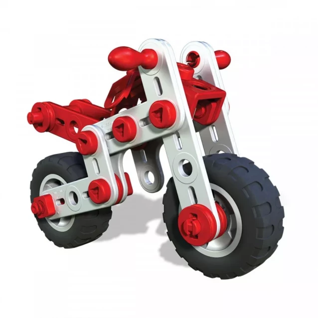 Іграшка конструктор Meccano 49 дет. арт 6026957 Junior 19,6*6*15 см мотоцикл - 4