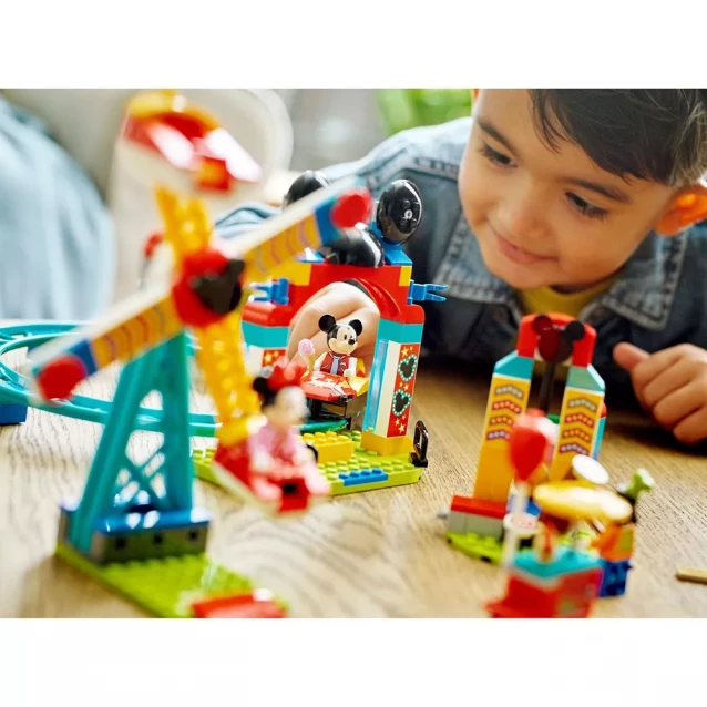 Конструктор LEGO Disney Ярмарочні веселощі Міккі, Мінні та Гуфі (10778) - 8
