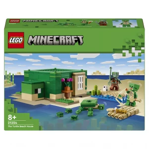 Конструктор LEGO Minecraft Пляжний будинок у формі черепахи (21254) лего майнкрафт
