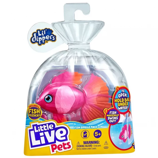 Інтерактивна іграшка Little Live Pets Риба Марина-Балерина (26406) - 1