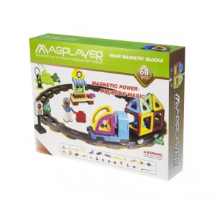 Дитячий конструктор MagPlayer 68 од. (MPK-68) дитяча іграшка
