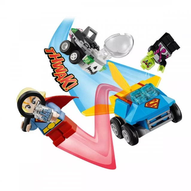 Конструктор Lego Super Heroes Конструктор Mighty Micros: Супердівчина Проти Брейніака (76094) - 2