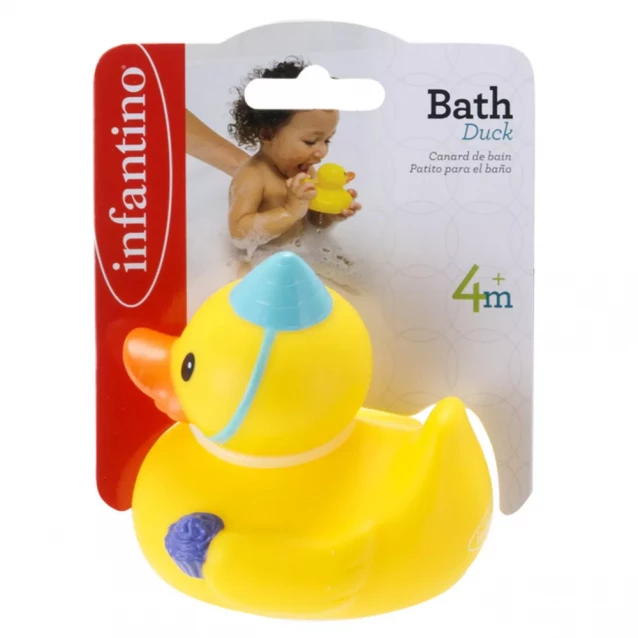 Infantino Іграшка для купання «Каченя – іменинник», 305100 - 1