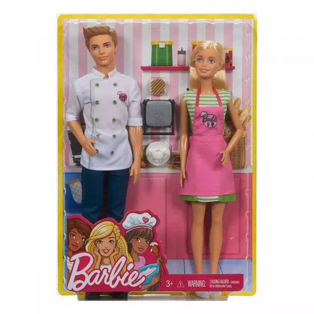 MATTEL BARBIE набор Кен и Барби повара - 2
