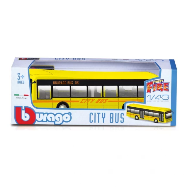 Автомодель Bburagoсерии City Bus Автобус (18-32102) - 3