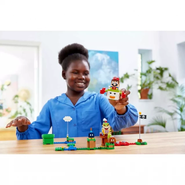Конструктор Lego Super Mario Додатковий набір Автомобіль-клоун Боузера-молодшого (71396) - 7