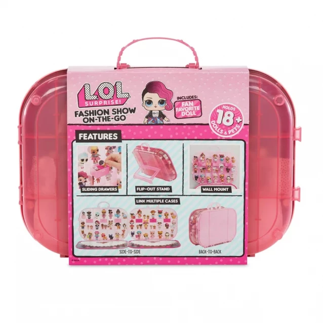 Кейс нежно-розовый и эксклюзивная кукла L.O.L. Surprise! серии Список Мод (562696) - 2