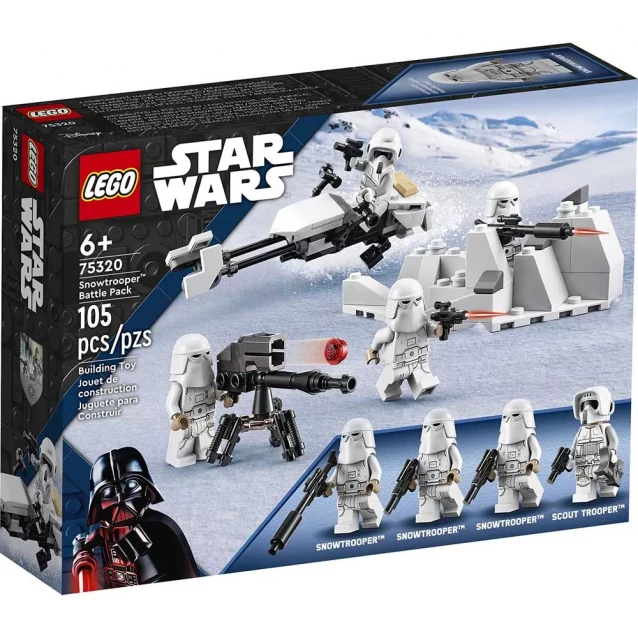 Конструктор Lego Star Wars Сніговий штурмовик Бойовий набір (75320) - 1