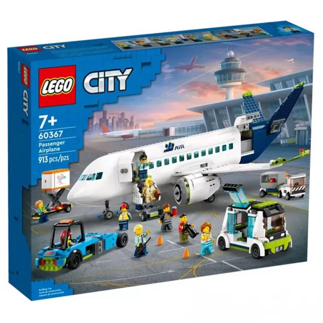 Конструктор LEGO City Пасажирський літак (60367) - 1