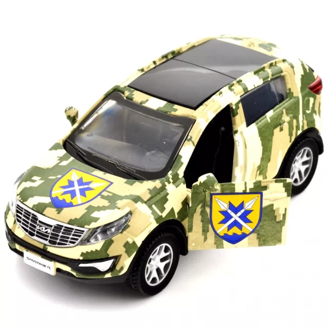 Автомодель TechnoDrive Шеврони Героїв Kia Sportage R 56 ОМПБр (250362M) - 9