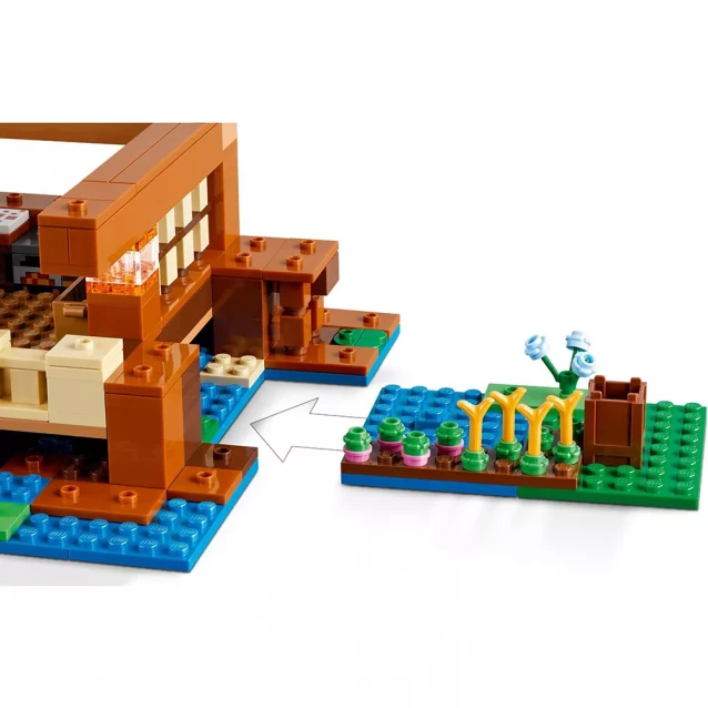 Конструктор LEGO Minecraft Будинок у формі жаби (21256) - 7
