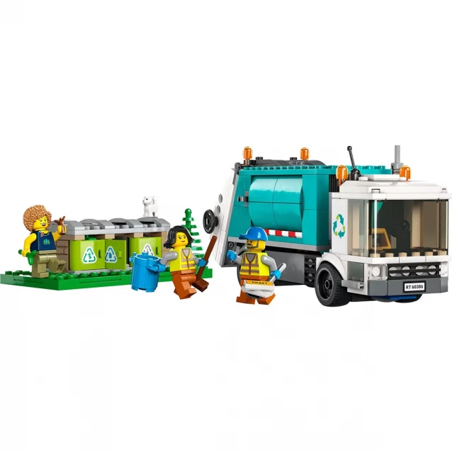 Конструктор LEGO City Сміттєпереробна вантажівка (60386) - 3