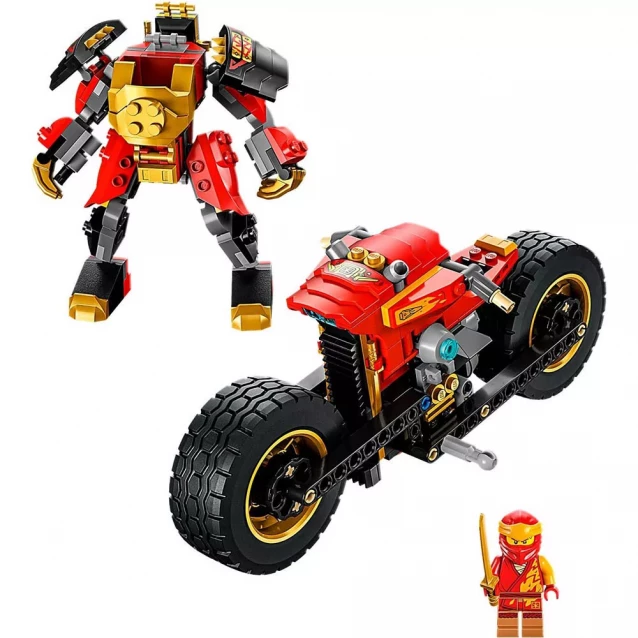 Конструктор Lego Ninjago Робот-вершник Кая EVO (71783) - 4