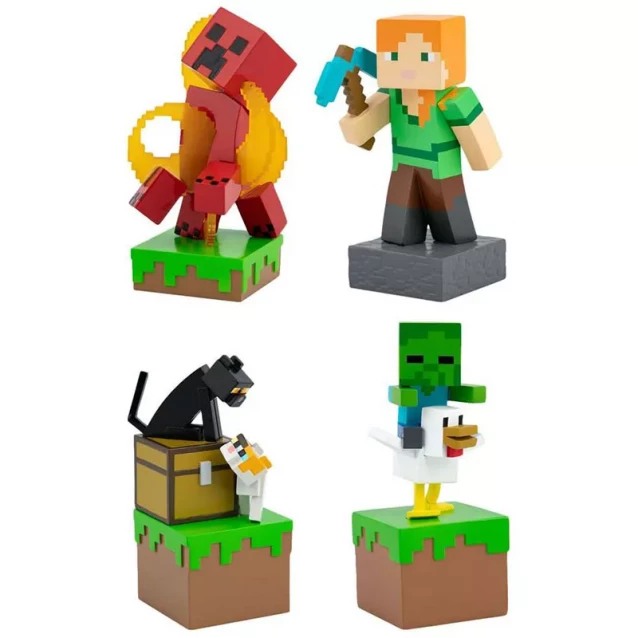 Плюшева іграшка JINX Minecraft Adventure Figures Series 3 Retail Shared UPC Asso (JINX-9519) - 2