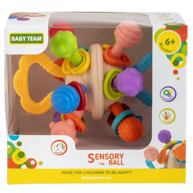 Іграшка Baby Team Сенсорний м'ячик (8451) - 3
