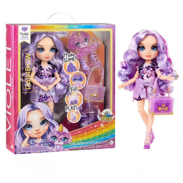 Кукла Rainbow High Classic Виолетта со слаймом (120223) - 1