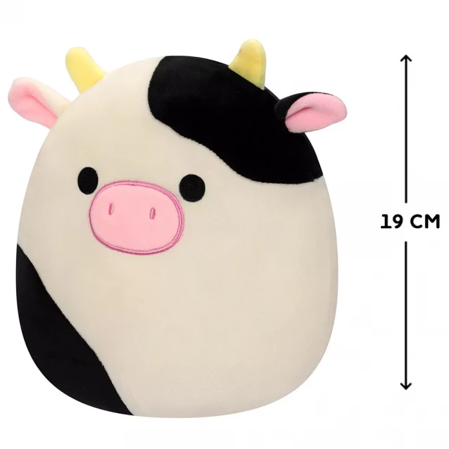 Мягкая игрушка Squishmallows Коровка Коннор 19 см (SQCR05373) - 2