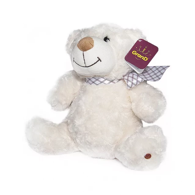 М'яка іграшка Grand Ведмідь білий 33 см (3301GMB) - 2