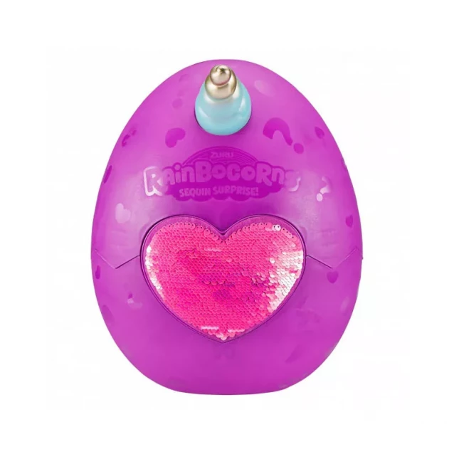 М'яка іграшка Rainbocorns Wild Heart Surprise! рожева з чорним (9215B) - 8