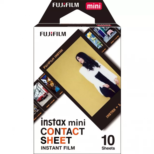 Касети Fujifilm Colorfilm Instax Mini Contact WW 1 (16746486) - 1