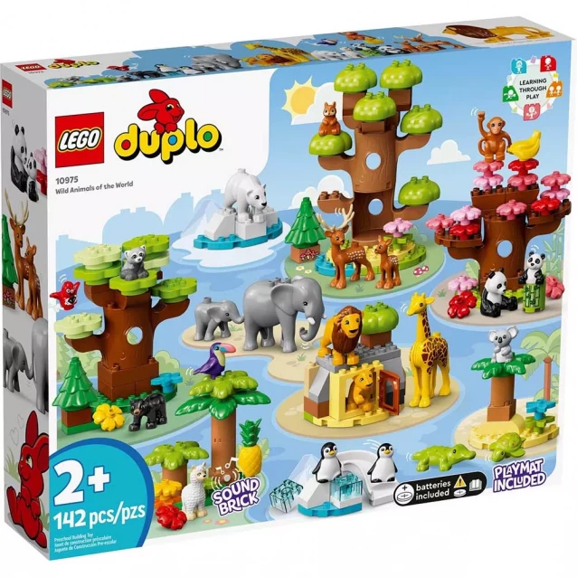 Конструктор LEGO Duplo Дикие животные мира (10975) - 1