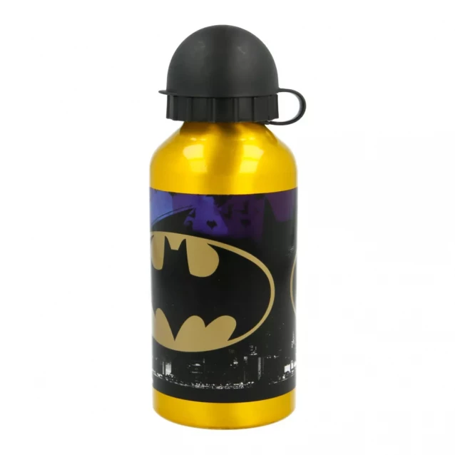 Пляшка для води Stor DC Comics Бетмен 400 мл металл (Stor-85534) - 1