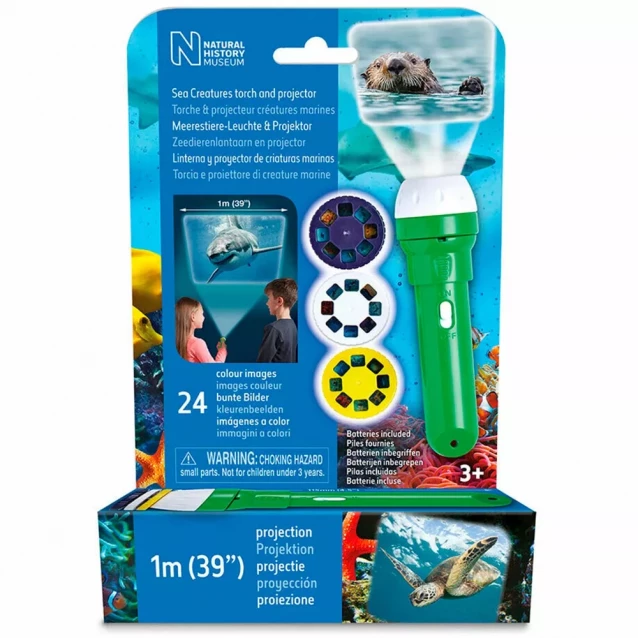 Ліхтарик-проектор Brainstorm Toys Жителі морів (N5132) - 1