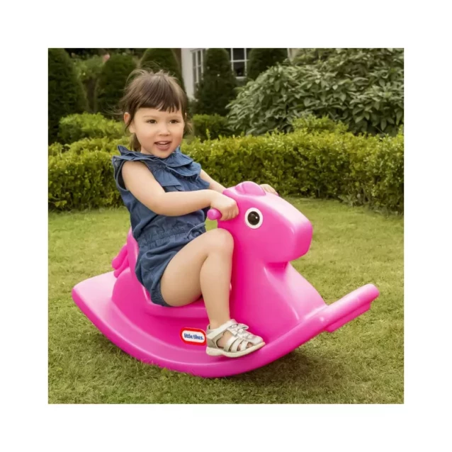 Качалка - Веселая Лошадка S2, Розовая Little Tikes Outdoor (400G00060) - 4