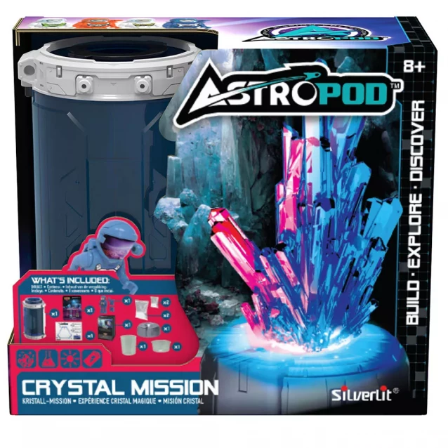 Ігровий набір з фігуркою Astropod Місія Вирости кристал (80337) - 1