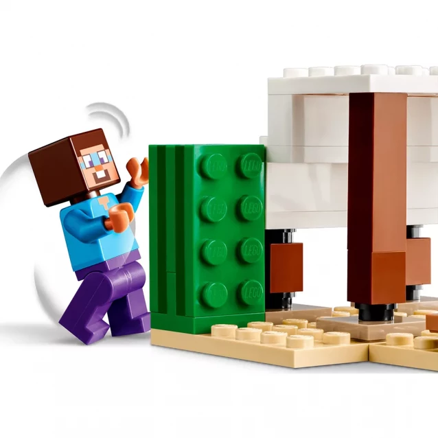 Конструктор LEGO Minecraft Експедиція Стіва в пустелю (21251) - 5