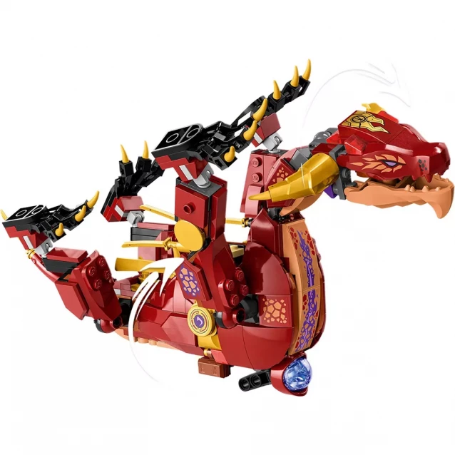 Конструктор LEGO Ninjago Вулканический дракон трансформирующий Хитвейва (71793) - 6