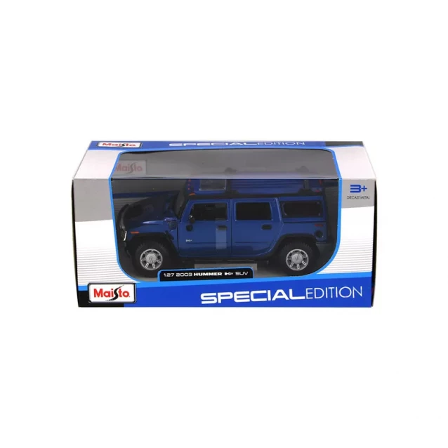 MAISTO Машинка игрушечная Hummer, масштаб 1:27 31231 blue - 7