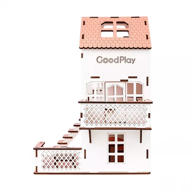 Ляльковий будинок GoodPlay з гаражем і підсвічуванням (В011) - 6
