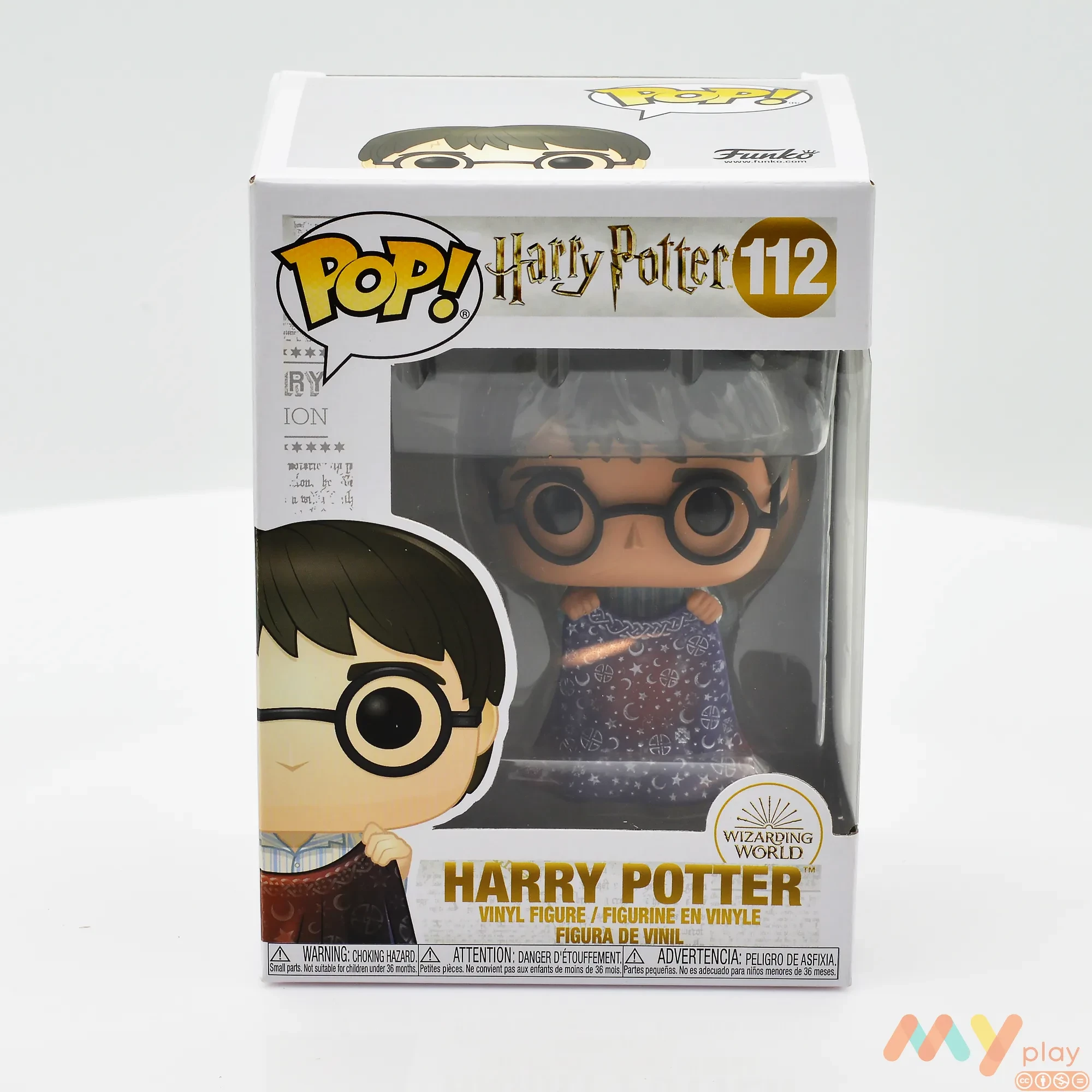 Фігурка Funko Pop! Harry Potter Гаррі Поттер з мантією-невидимкою (48063) - ФОТО в 360° - 1